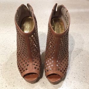 Michael Kors leather bootie